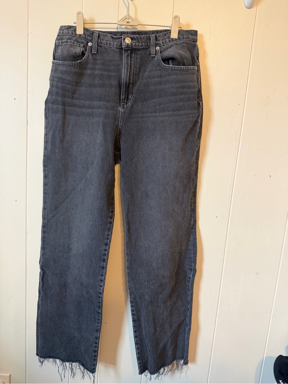 Fashion Nova Washed Black Denim Jeans